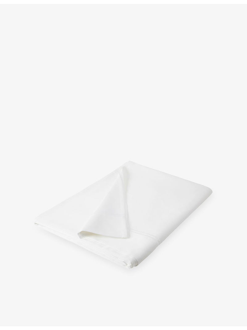 Symons double-row cotton flat sheet (British brand)