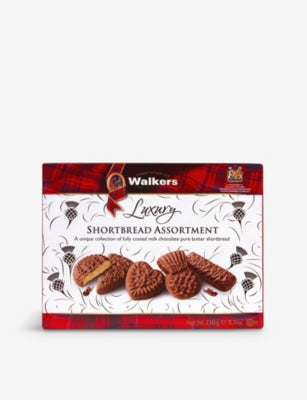 Walker's chocolate coated shortbread assortment biscuits 230g - British product