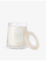 selfridges The White Company Wild Mint Scented Candle 380g- Buy online at McGrocer