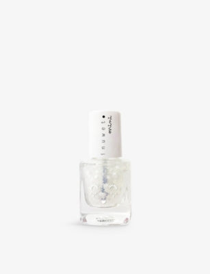 Inuwet Glitter Star water-based top coat nail polish 5ml (British brand)