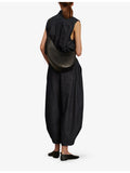 Soeur Winona logo-embossed leather shoulder bag, imported from the UK