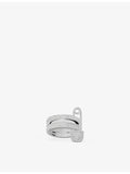 APM Monaco sterling silver zirconia ring, UK version