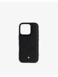 Montblanc leather phone case for iPhone 16 Pro Max, British product