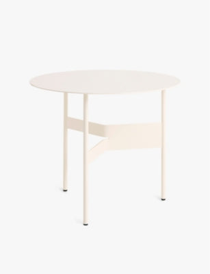 HAY Shim coated-steel coffee table 51cm - British product