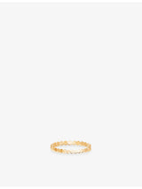 selfridges Chaumet Bee de Chaumet 18ct Yellow Gold Band Ring 2.5mm- Buy online at McGrocer