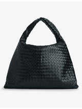 selfridges Bottega Veneta Hop Large Leather Shoulder Bag- Buy online at McGrocer