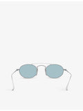 Giorgio Armani oval titanium sunglasses AR6161T, UK version