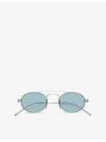 Giorgio Armani oval titanium sunglasses AR6161T, UK version
