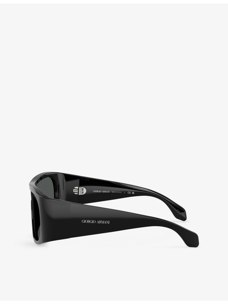 Giorgio Armani sunglasses AR8222U rectangle-frame (British brand)