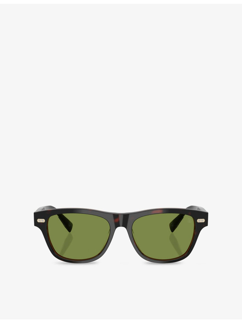 Brunello Cucinelli BC3005S acetate sunglasses in a pillow frame (British brand)