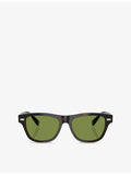 Brunello Cucinelli BC3005S acetate sunglasses in a pillow frame (British brand)