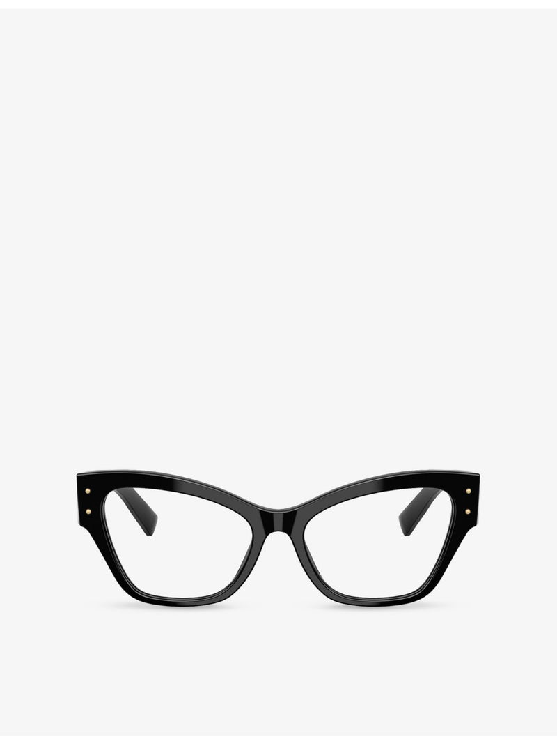 Dolce & Gabbana DG3404 irregular-frame optical glasses (British brand)