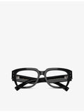 Dolce & Gabbana DG3405 square-frame acetate optical glasses, imported from the UK