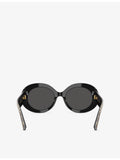 Dolce & Gabbana leopard-print acetate sunglasses, UK version