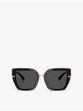Dolce & Gabbana cat-eye acetate sunglasses DG4474, imported from the UK