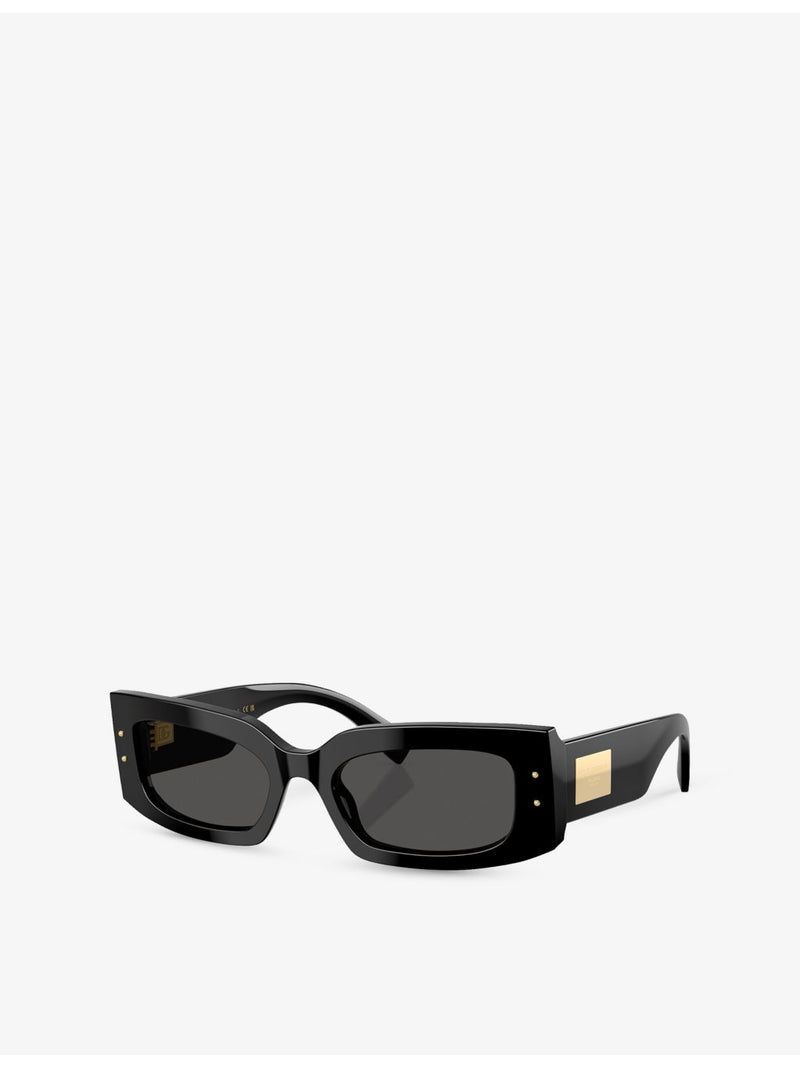 Dolce & Gabbana DG4479 rectangle acetate sunglasses (British brand)