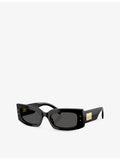 Dolce & Gabbana DG4479 rectangle acetate sunglasses (British brand)