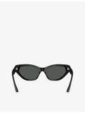 Jimmy Choo sunglasses cat-eye acetate 55mm, imported from the UK