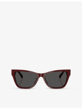 Jimmy Choo pillow-frame acetate sunglasses - British product