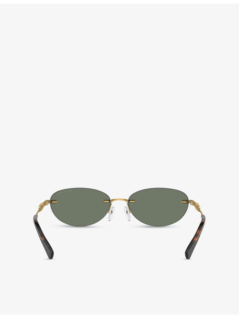 Michael Kors MK1151 Manchester rimless sunglasses, UK version