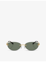selfridges Michael Kors Manchester Rimless Metal Sunglasses- Buy online at McGrocer