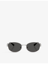 selfridges Michael Kors Monte Carlo Oval-Frame Metal Sunglasses- Buy online at McGrocer