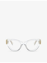 selfridges Miu Miu MU 01VV Phantos Acetate Optical Glasses- Buy online at McGrocer