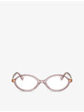 Miu Miu cat-eye acetate optical glasses, imported from the UK