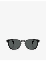 selfridges Oliver Peoples Finley Round-Frame Acetate Sunglasses- Buy online at McGrocer