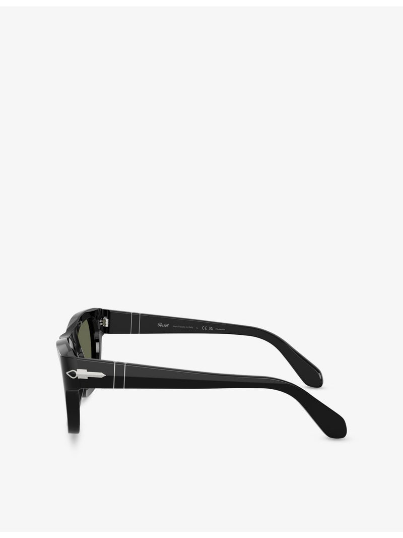 Persol PO0091S butterfly-frame acetate sunglasses, UK version