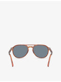 Persol PO3235S pilot acetate sunglasses, imported from the UK
