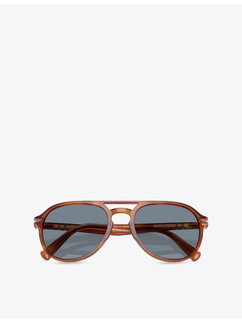 Persol PO3235S pilot acetate sunglasses, imported from the UK