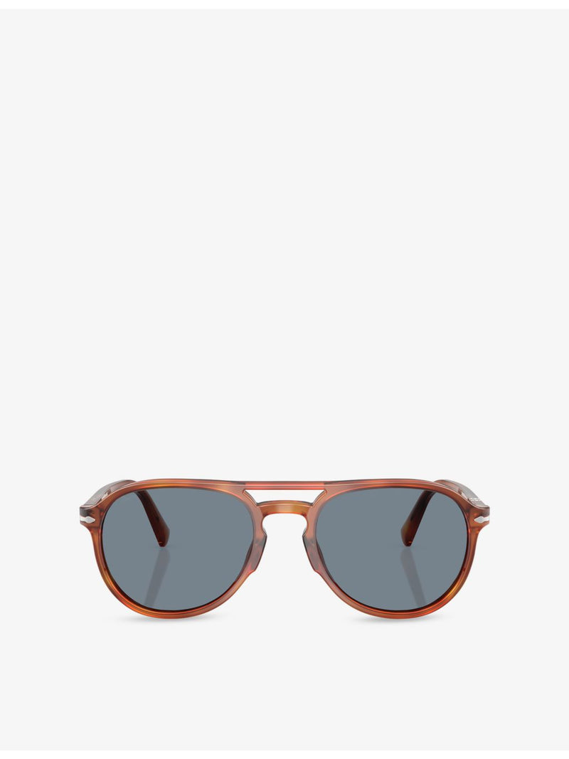 Persol PO3235S pilot acetate sunglasses, imported from the UK