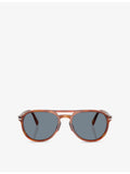 Persol PO3235S pilot acetate sunglasses, imported from the UK