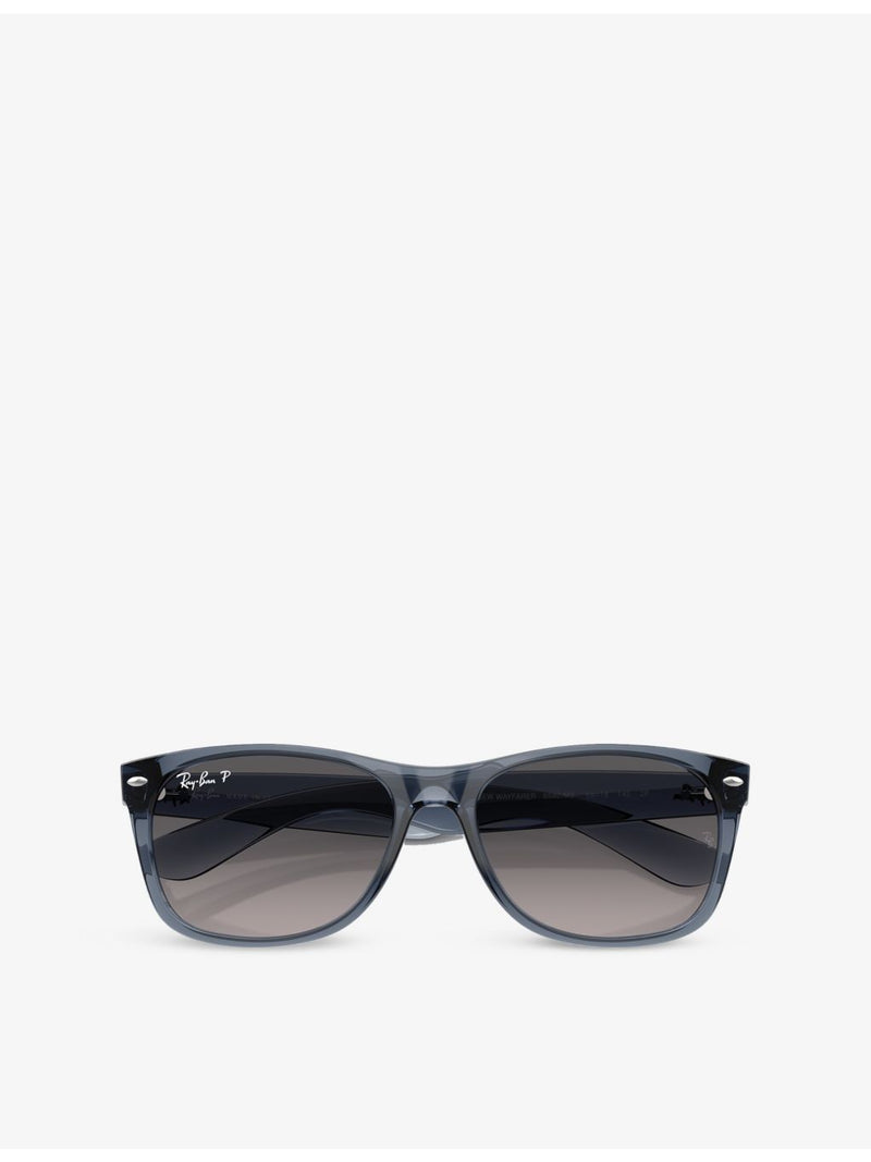Ray-Ban New Wayfarer square-frame nylon sunglasses, UK version