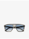 Ray-Ban RB2213 square-frame sunglasses with gradient lenses - British product