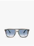 Ray-Ban RB2213 square-frame sunglasses with gradient lenses - British product