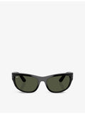 Ray-Ban RB2289 Mega Balorama pillow-frame sunglasses, imported from the UK