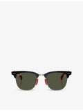 Ray-Ban Scuderia Ferrari Collection square-frame aluminium sunglasses (British brand)