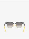 Ray-Ban RB3807M Scuderia Ferrari square aluminium sunglasses (British brand)