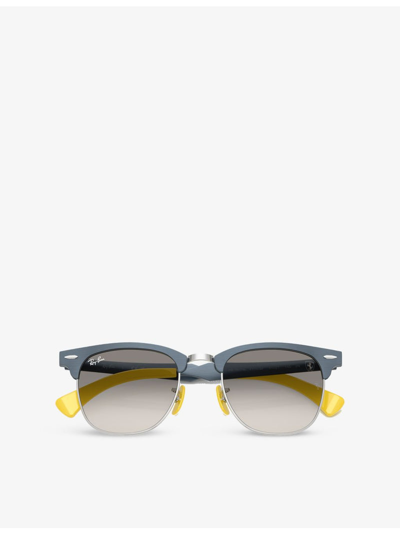 Ray-Ban RB3807M Scuderia Ferrari square aluminium sunglasses (British brand)