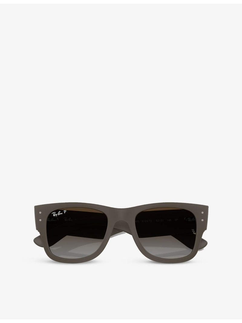 Ray-Ban RB4840S square polycarbonate sunglasses, imported from the UK