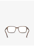 Ray-Ban RX5431 square-frame acetate glasses with 5.4cm lens, UK version