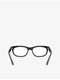 Ray-Ban RX5489 Balorette rectangle acetate optical glasses, imported from the UK