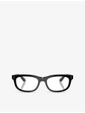 Ray-Ban RX5489 Balorette rectangle acetate optical glasses, imported from the UK
