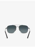 Ray-Ban RB8097 square titanium sunglasses - British product
