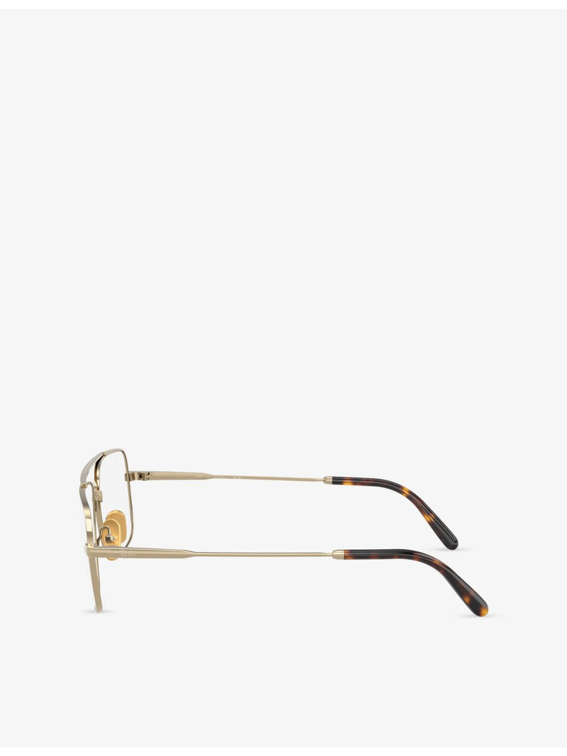 Ray-Ban RX8797 titanium rectangle sunglasses, UK version
