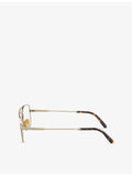 Ray-Ban RX8797 titanium rectangle sunglasses, UK version