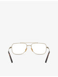 Ray-Ban RX8797 titanium rectangle sunglasses, UK version