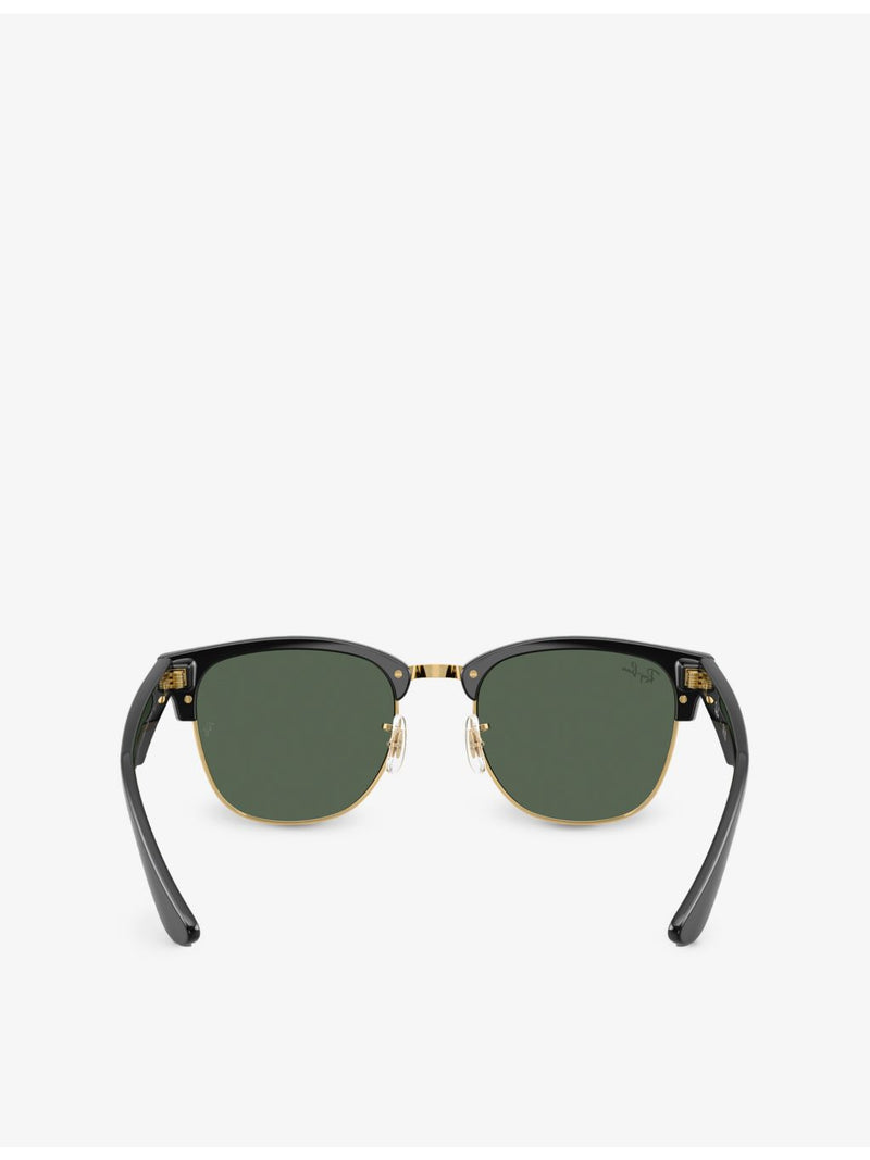 Ray-Ban Clubmaster Reverse acetate sunglasses, imported from the UK